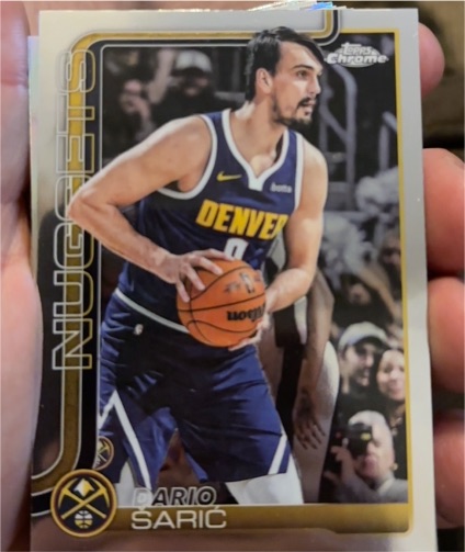 2025-26 Topps Chrome #77 Dario Saric — front