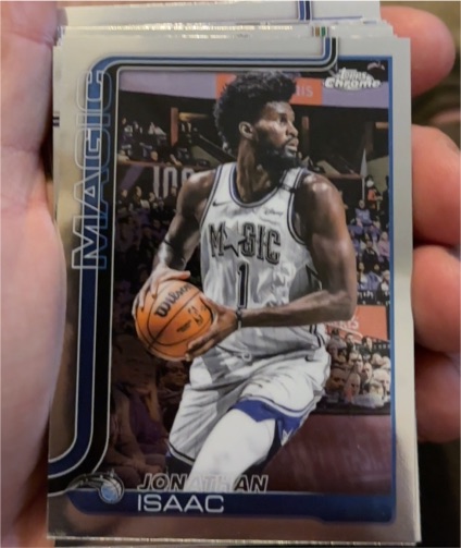 2025-26 Topps Chrome #167 Jonathan Isaac — front