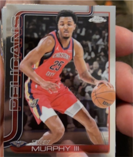 2025-26 Topps Chrome #104 Trey Murphy III — front