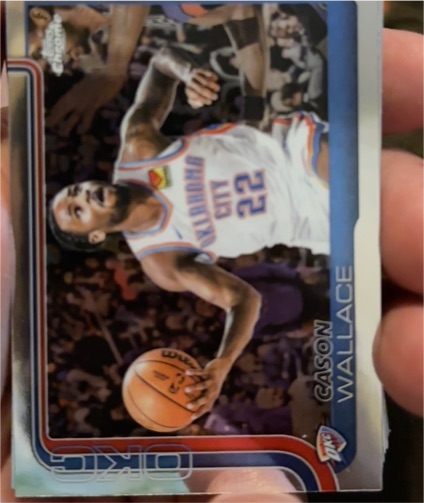 2025-26 Topps Chrome #191 Cason Wallace — front