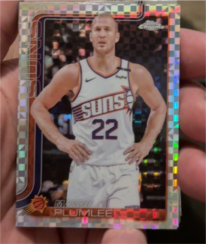 2025-26 Topps Chrome #106 Mason Plumlee — front