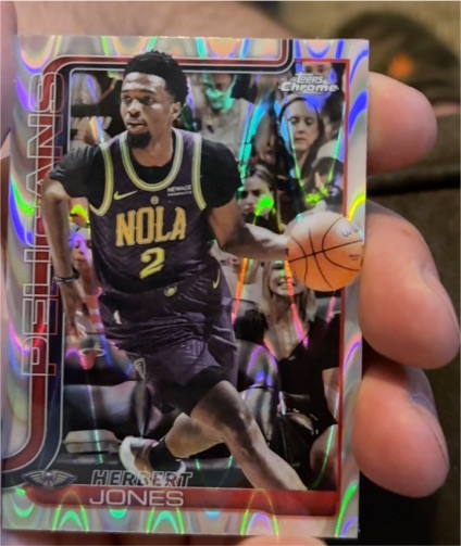 2025-26 Topps Chrome #120 Herbert Jones — front