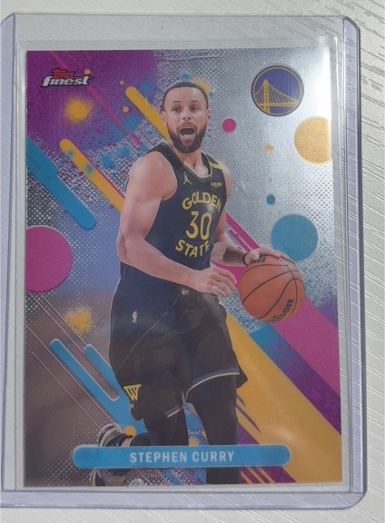 2025-26 Topps Finest #74 Stephen Curry — front