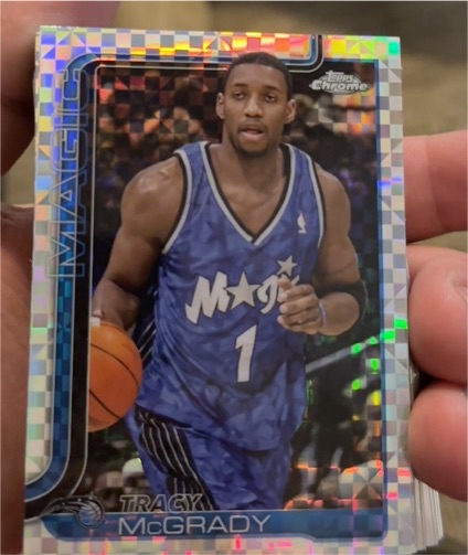 2025-26 Topps Chrome #245 Tracy McGrady — front