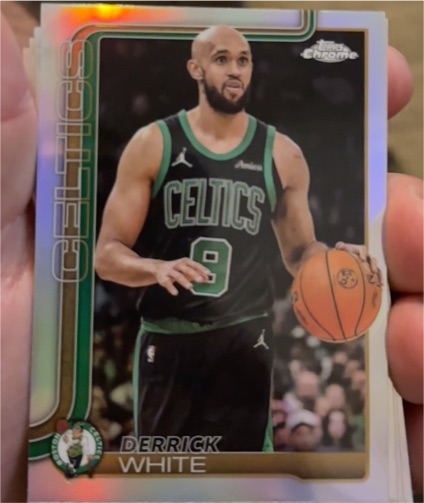 2025-26 Topps Chrome #71 Derrick White — front