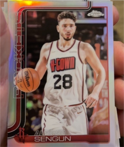 2025-26 Topps Chrome #98 Alperen Sengun — front