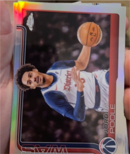 2025-26 Topps Chrome #207 Jordan Poole — front