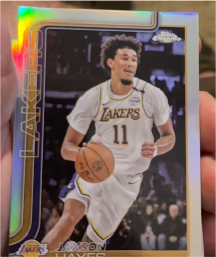 2025-26 Topps Chrome #125 Jaxson Hayes — front