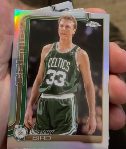 2025-26 Topps Chrome #243 Larry Bird — front