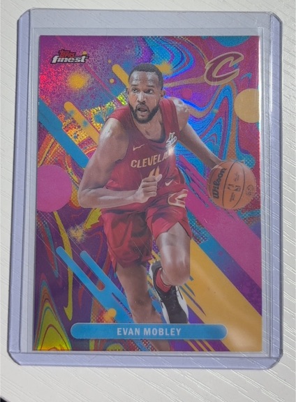 2025-26 Topps Finest #55 Evan Mobley — front