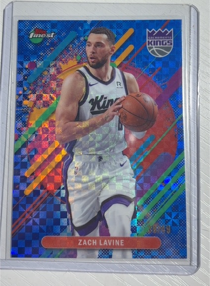 2025-26 Topps Finest #286 Zach Lavine — front