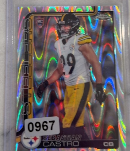 2025 Topps Chrome #370 Sebastian Castro — front