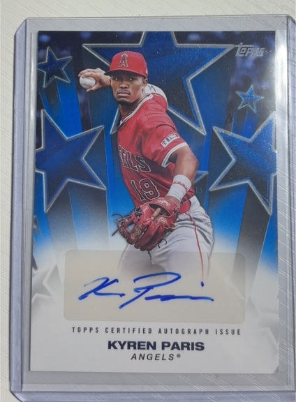 2024 Topps Update Series Baseball Stars #BSA-PAR Kyren Paris — front