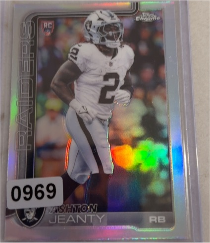 2025 Topps Chrome #322 Ashton Jeanty — front