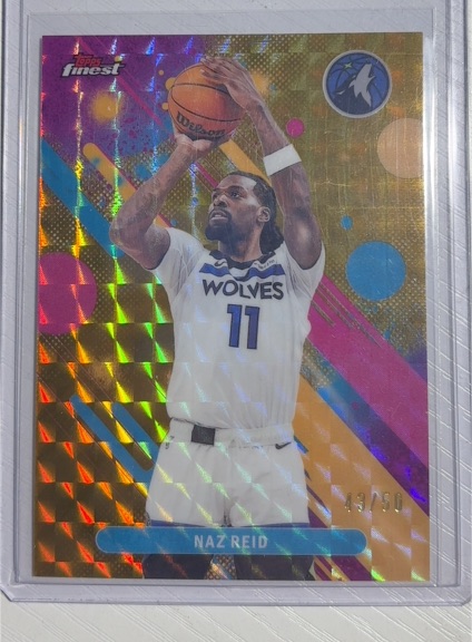 2025-26 Topps Finest #64 Naz Reid — front