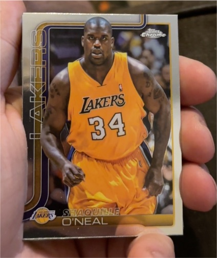 2025-26 Topps Chrome #242 Shaquille O'Neal — front