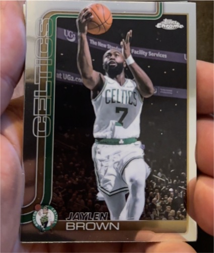 2025-26 Topps Chrome #51 Jaylen Brown — front