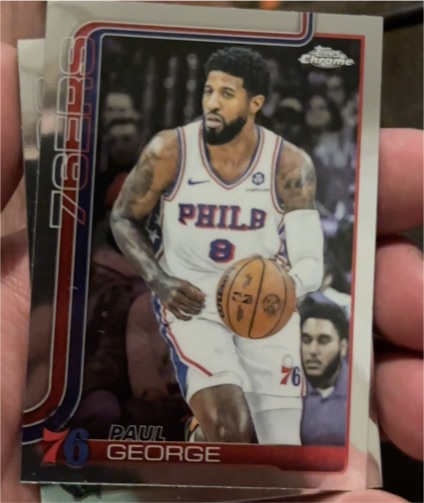 2025-26 Topps Chrome #171 Paul George — front