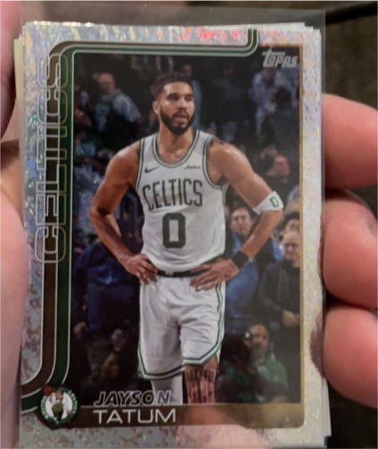2025-26 Topps #1 Jayson Tatum — front
