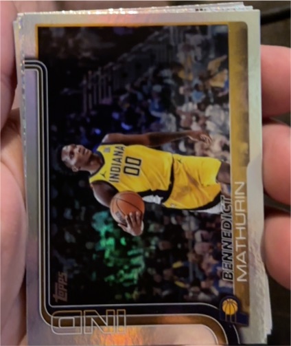 2025-26 Topps Flagship #48 Bennedict Mathurin — front