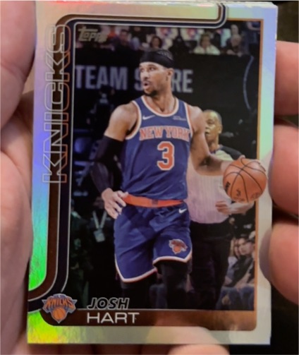 2025-26 Topps #16 Josh Hart — front