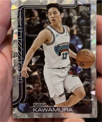 2025-26 Topps #188 Yuki Kawamura — front