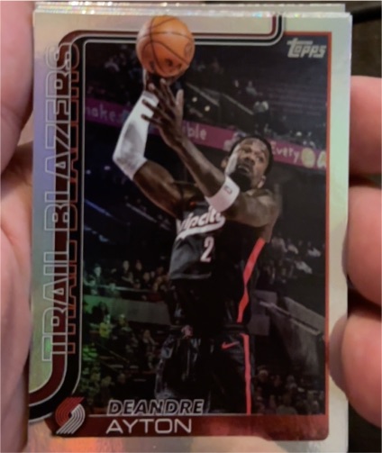 2025-26 Topps #124 Deandre Ayton — front