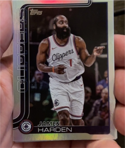 2025-26 Topps Basketball #143 James Harden — front