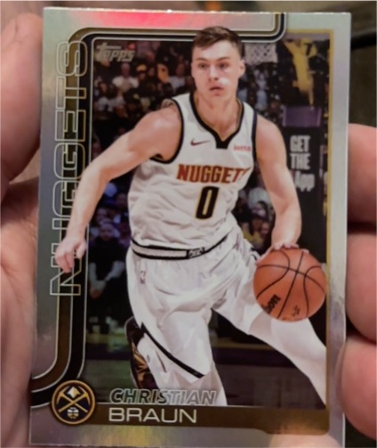 2025-26 Topps #102 Christian Braun — front