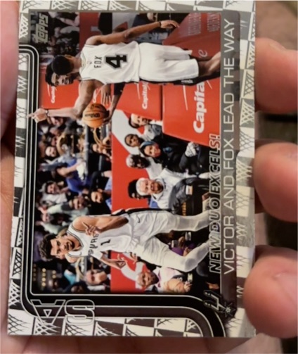 2025-26 Topps #300 Victor and Fox Lead The Way — front