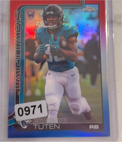 2025 Topps Chrome #389 Bhayshul Tuten — front