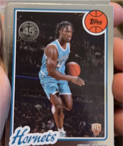 2025 Topps 45th Anniversary #80BK-76 Sion James — front