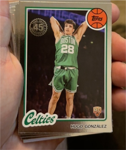 2025-26 Topps 1980-81 #80BK-100 Hugo González — front