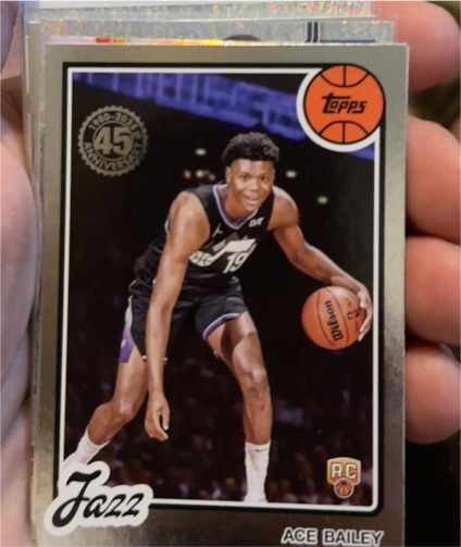2025-26 Topps Basketball 1980 Retro 45th Anniversary #80BK-54 Ace Bailey — front