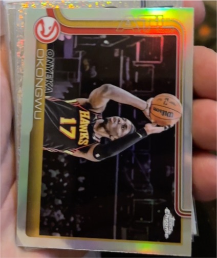 2025-26 Topps Chrome #21 Onyeka Okongwu — front