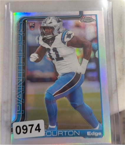 2025 Topps Chrome #353 Nic Scourton — front