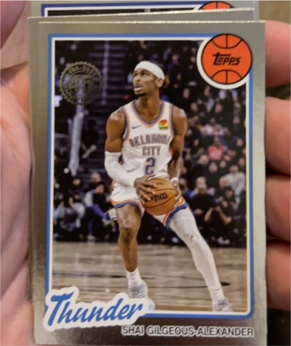 2025-26 Topps #80BK-91 Shai Gilgeous-Alexander — front