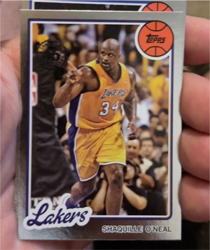 2025-26 Topps - 1980-81 Topps Basketball #80BK-4 Shaquille O'Neal — front