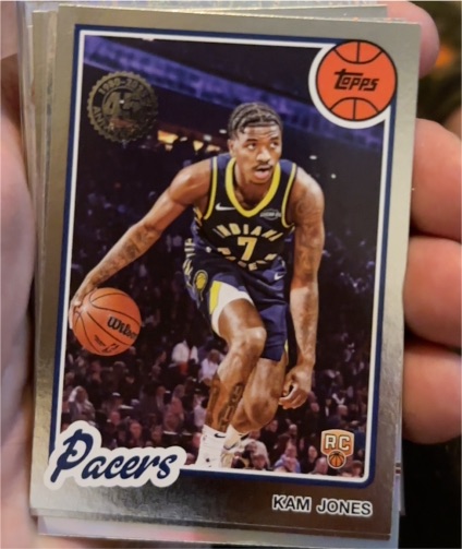 2025-26 Topps 45th Anniversary #80BK-81 Kam Jones — front