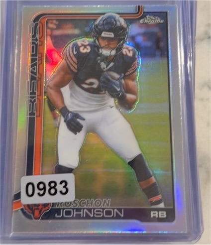 2025 Topps Chrome #55 Roschon Johnson — front