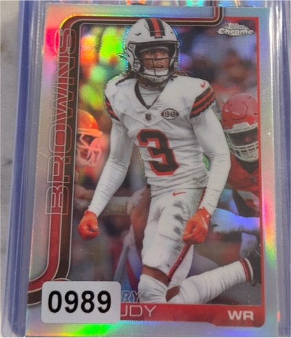 2025 Topps Chrome #68 Jerry Jeudy — front