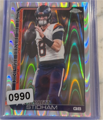 2025 Topps Chrome #89 Jarrett Stidham — front
