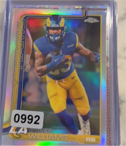 2025 Topps Chrome #168 Kyren Williams — front