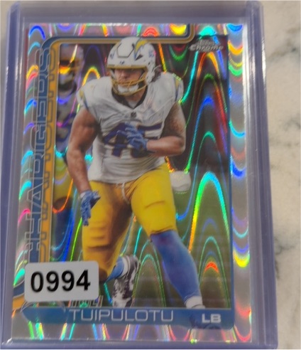 2025 Topps Chrome #163 Tuli Tuipulotu — front