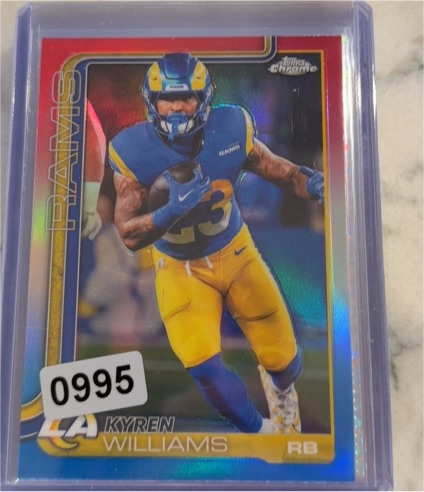 2025 Topps Chrome #168 Kyren Williams — front