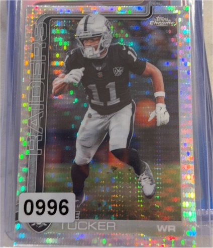 2025 Topps Chrome #175 Tre Tucker — front