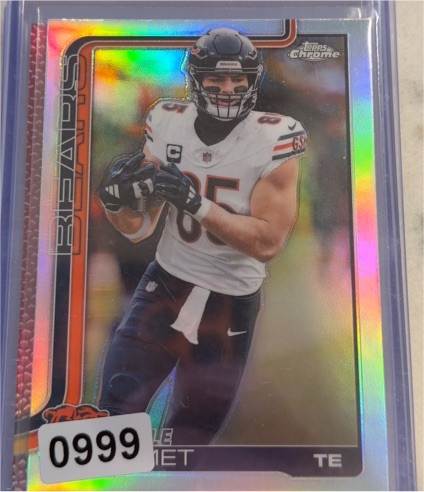 2025 Topps Chrome #51 Cole Kmet — front