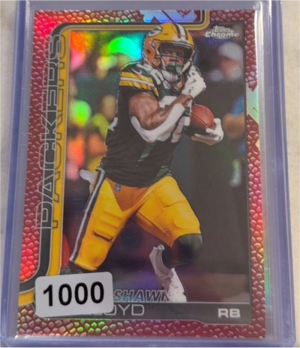 2025 Topps Chrome #114 Marshawn Lloyd — front