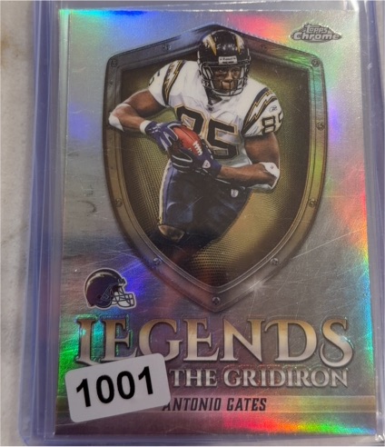 2025 Topps Chrome Antonio Gates Legends of the Gridiron Refractor #LOG-32 — front