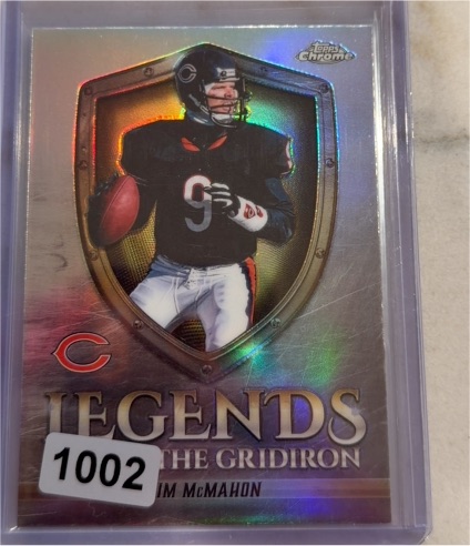 2025 Topps Chrome #LOG-5 Jim McMahon Legends of the Gridiron — front